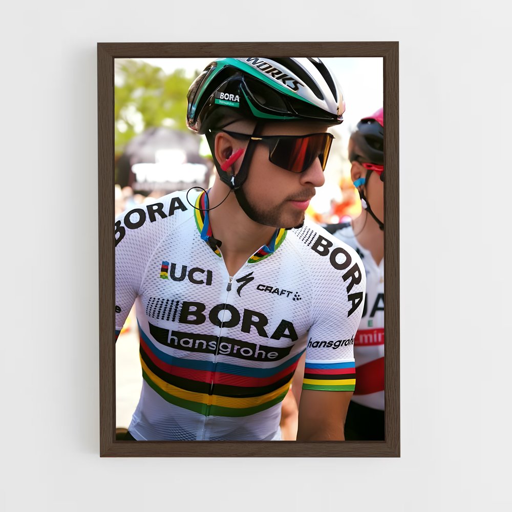 Poster Cycliste en Action – affiche Cyclisme (vue 5)